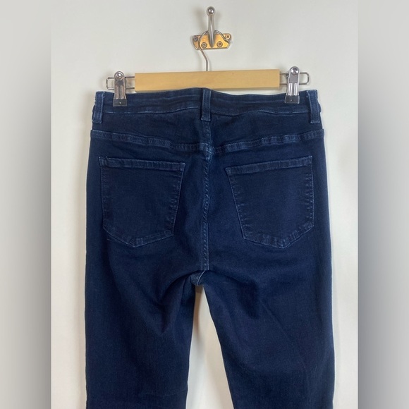 Universal Standard Mid-Rise Seine 32” Dark Indigo Skinny‎ Size L 8 - Picture 6 of 12